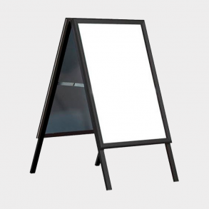 Gatuskyltar och snäppramar