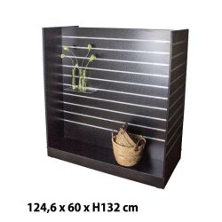 H-gondol - Discount rillepanel - Sort