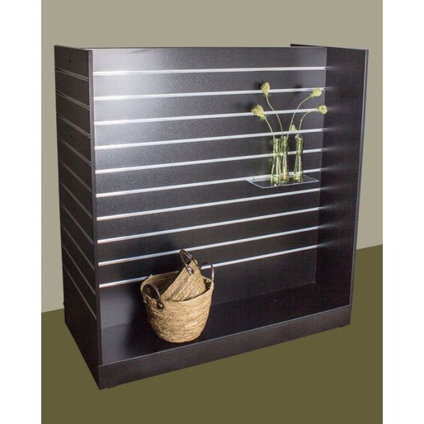 H-gondol - Discount rillepanel - Sort