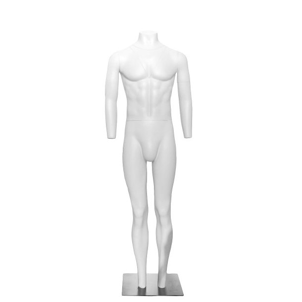 Male Photomodel with stainless steel base plate