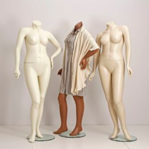 Mannekänger - Plus size