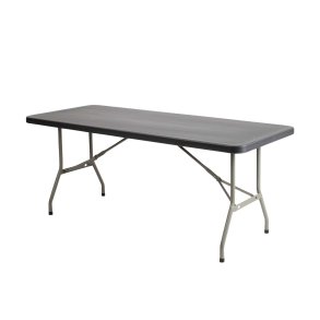 Folding tables and chairs