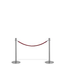 Wall bracket, For Crowd Barrier Rope Or Pole