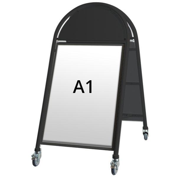 New Gothic Luxury Street Sign with Wheels 32mm