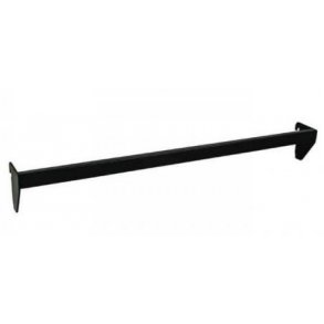 12 mm dekorativ stng för Pipe-Line och ramverk - 2 längder, Svart