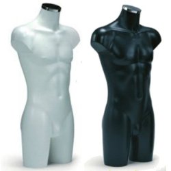 Torso - Energy Heltorso - Herre - hvid el. sort