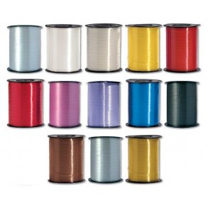 White ribbon - 7 mm - Many colors - 500 M