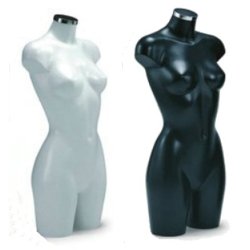 Torso - Energy Heltorso - Dame - hvid el. sort