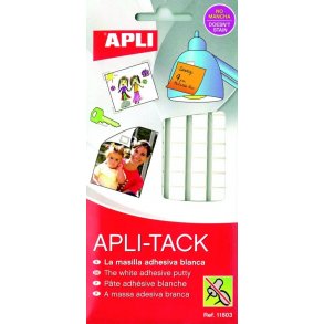 Självhäftande massa för prislappar - 114 st