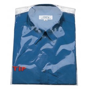 Plastpsar - Skjortpsar i genomskinlig plast, 250 st - 4 storlekar