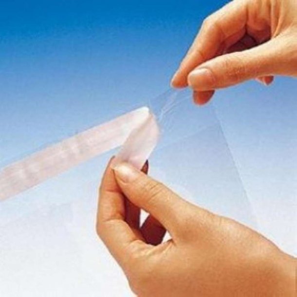 Plastic bags - Shirt bags in clear plastic, 250 pcs - 4 sizes