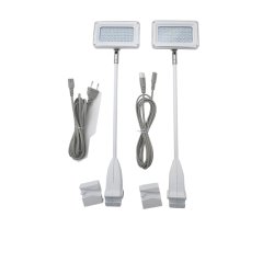 Led Spots, 2 Pcs. 15W, Incl. Holder For Crown Truss 15