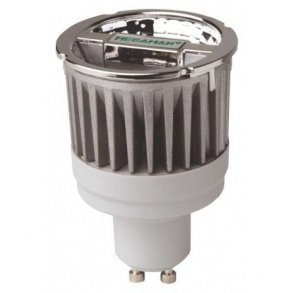 LED 230V x 5W lampa PAR16, GU10 sockel