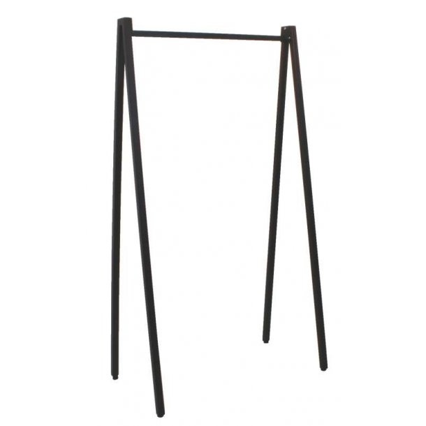 V-formet clothes rack - Black