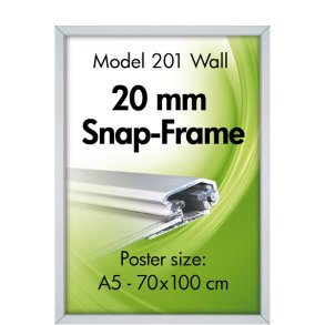 Aluminium Snap Frame 20 mm