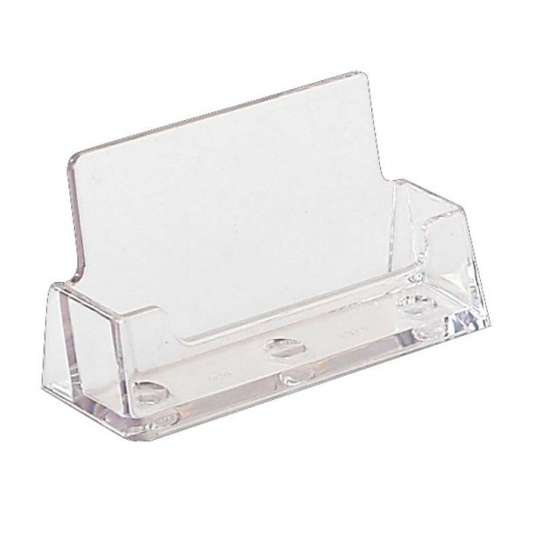 Visit card holder with 1 compartment