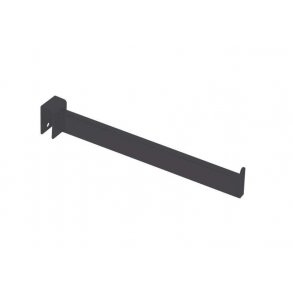 Pipe straight front hinge for curtain rod, 30 cm