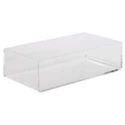 Boks, klar akryl B20 x D10 x H5 cm