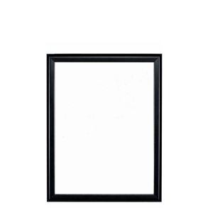 Whiteboard with 27 mm black frame, 40 x 60 cm
