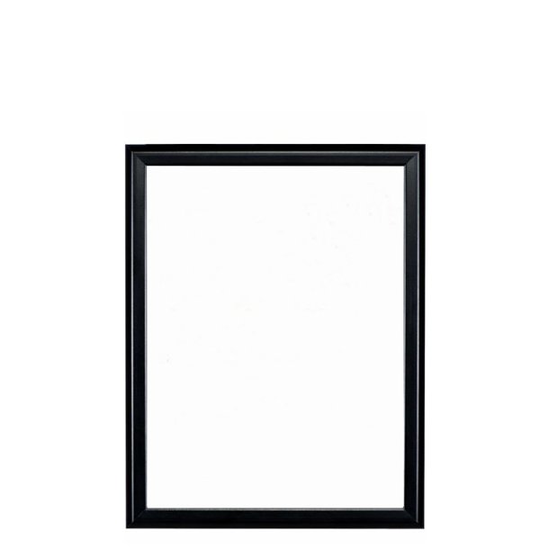 Whiteboard med 27 mm svart ram, 40 x 60 cm