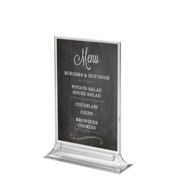 Upright Menuholder, Acrylic
