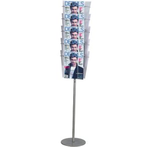 Wirestand, silver, 15 x A4