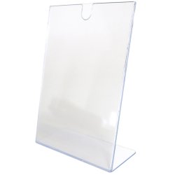 Menuholder Single, Vertical, With Top Insert