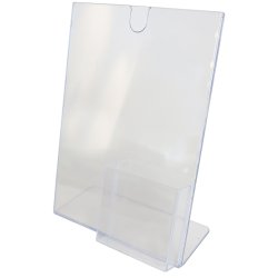 Menuholder Single, Vertical, With Top Insert