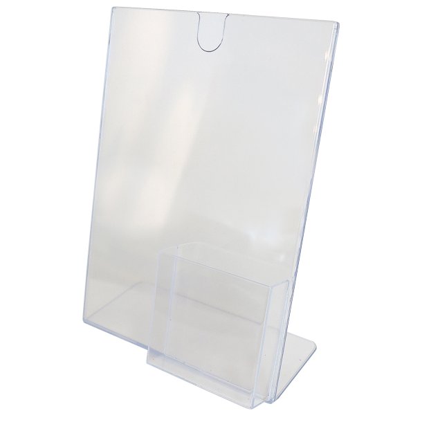 Menuholder Single, Vertical, With Top Insert