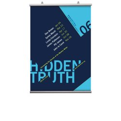 Poster hanger - Double-sided - 20 mm aluminum
