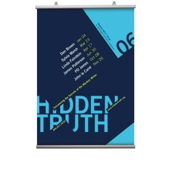 Poster hanger - Double-sided - 20 mm aluminum