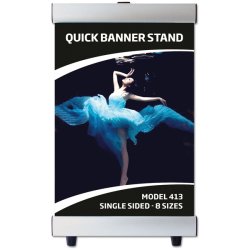 Quick Banner Stand, Enkeltsidet