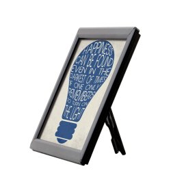 Opti Snap Frame, 14 mm, A6, Klapramme Med Bagsttte