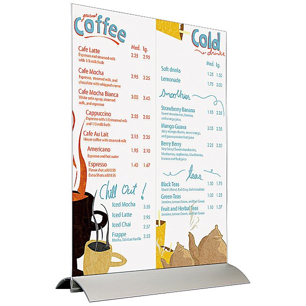 Swing Wing, Vertical, Aluminum Foot With Holder