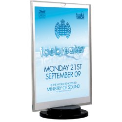 Spin Menuholder, Acrylic