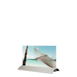 Swing Wing, Horizontal, Aluminum Foot with Acrylic Holder