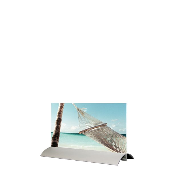 Swing Wing, Horizontal, Aluminum Foot with Acrylic Holder