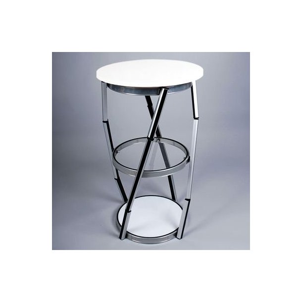 Messedisk - Small, round info disk with case