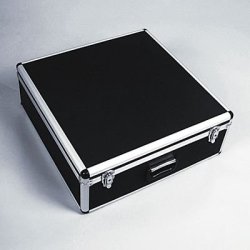 Messedisk - Small, round info disk with case