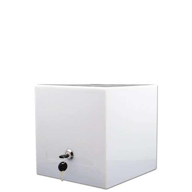 Tip Box Square, Opal-Acrylic