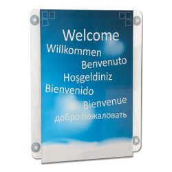 Window Frame Med Sugekopper