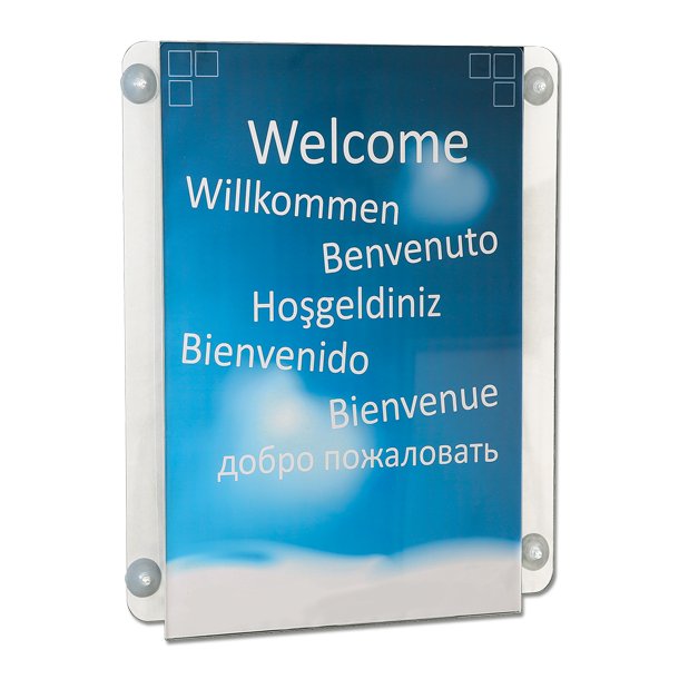 Window Frame Med Sugekopper