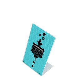 L-Menuholder, Vertical Acrylic Display