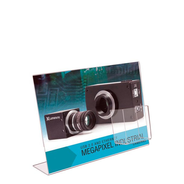 L-Menuholder With Front Pocket Vertical