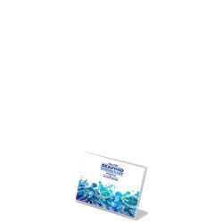 L-Menuholder, Horizontal Acrylic Display