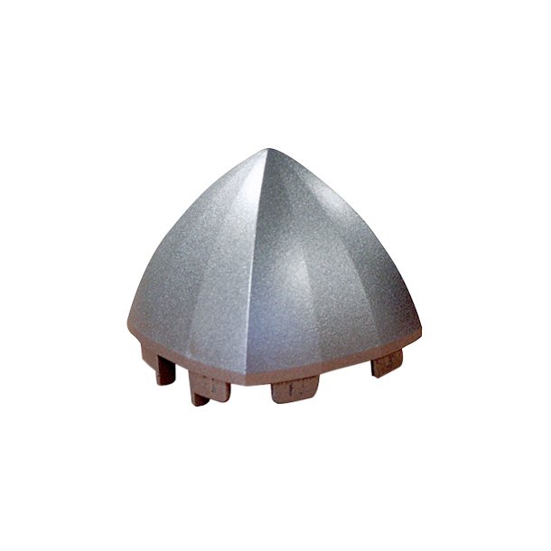 Pyramide top i plast slv lakeret til Multistand