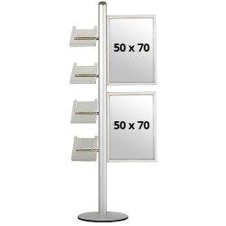 Multistand 18 Single-sided, Slide-In + Shelves