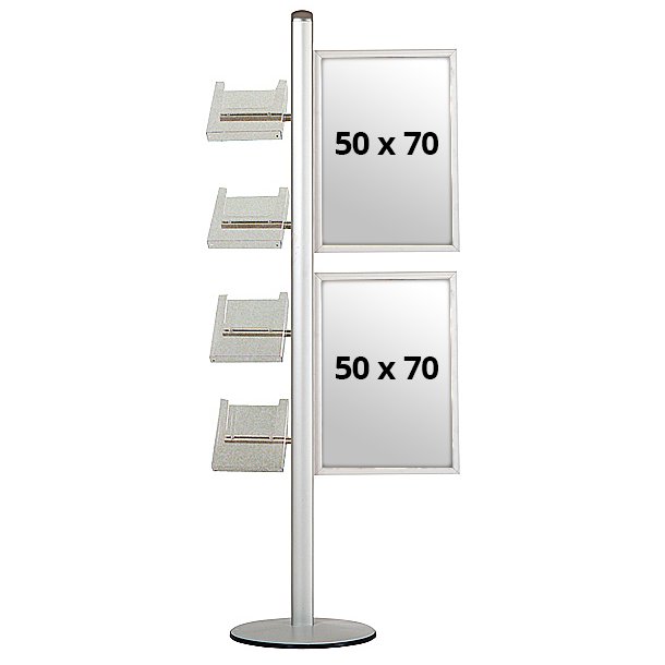 Multistand 18 Single-sided, Slide-In + Shelves
