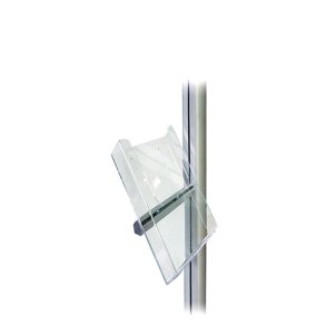 Multistand Akryl Broschyrhllare med Aluminiumbeslag