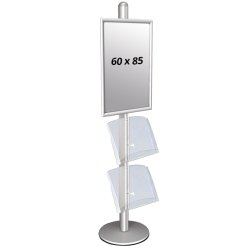 Multistand 3 Single-Sided With 2 Steel Shelves 25mm